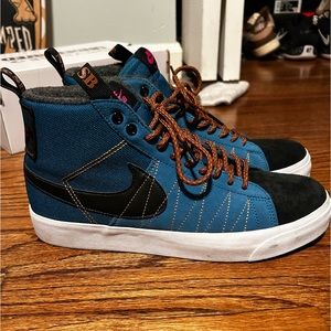 Size 8.5 - Nike Blazer Mid Premium SB Acclimate Pack - Marina